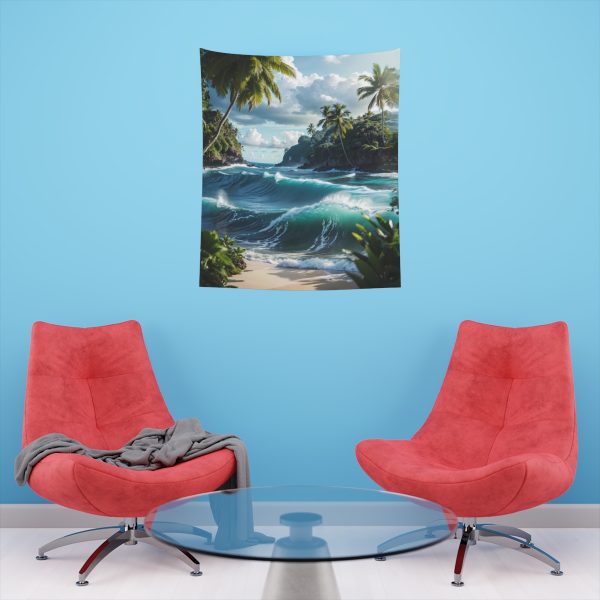 Vintage Voyage Wall Tapestry - When Your Wall Needs A Passport!