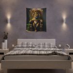 Royal Tiger's Reign 🐯 Nature Inspired Wall Tapestry