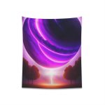 🎭 Spectral Illusion - Psychedelic Beach Tapestry