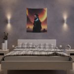 Musk at Dusk on Mars 🌌 MarsLife™ Fantasy Tapestry