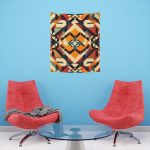 Urban Grunge 🌃 Contemporary Wall Tapestry