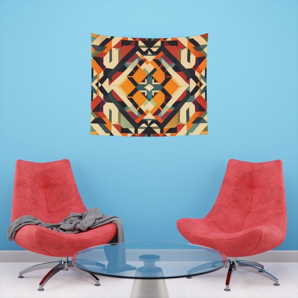 Urban Grunge 🌃 Contemporary Wall Tapestry