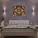 Urban Grunge 🌃 Contemporary Wall Tapestry