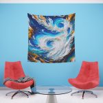 Twist & Shout Tapestry đ A Whirlwind of Color