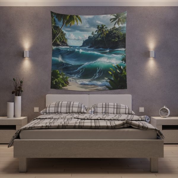 Vintage Voyage Wall Tapestry - When Your Wall Needs A Passport!