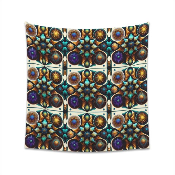 Midnight Shadows 🌃 Contemporary Wall Tapestry