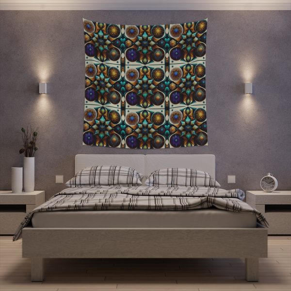 Midnight Shadows 🌃 Contemporary Wall Tapestry
