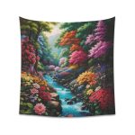 Ethereal Forest - Nature Inspired Wall Tapestry