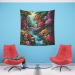 Ethereal Forest - Nature Inspired Wall Tapestry