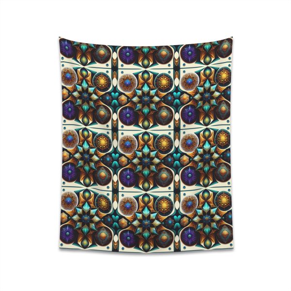 Midnight Shadows 🌃 Contemporary Wall Tapestry