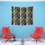 Midnight Shadows 🌃 Contemporary Wall Tapestry