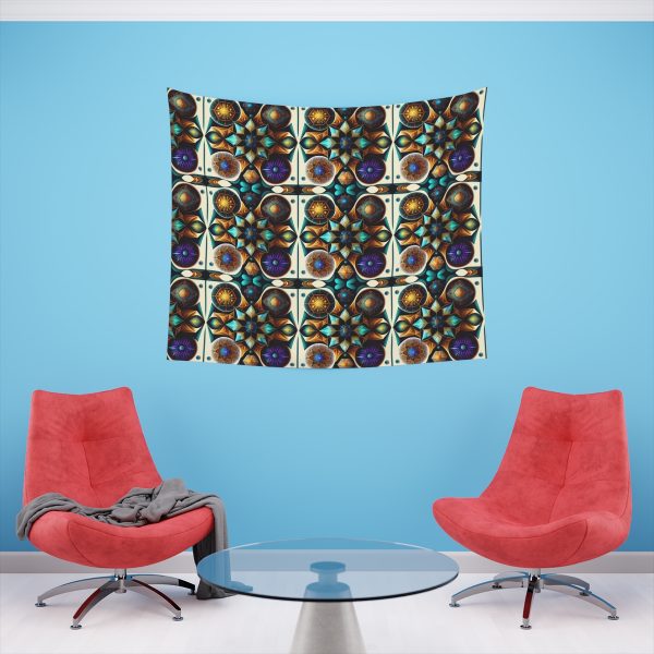 Midnight Shadows 🌃 Contemporary Wall Tapestry