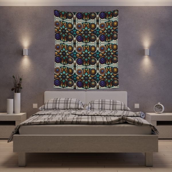 Midnight Shadows 🌃 Contemporary Wall Tapestry
