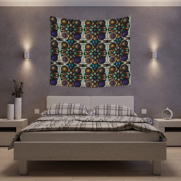 Midnight Shadows 🌃 Contemporary Wall Tapestry