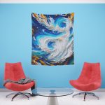 Twist & Shout Tapestry đ A Whirlwind of Color