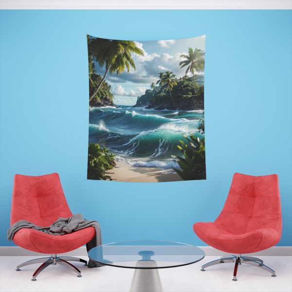Vintage Voyage Wall Tapestry - When Your Wall Needs A Passport!