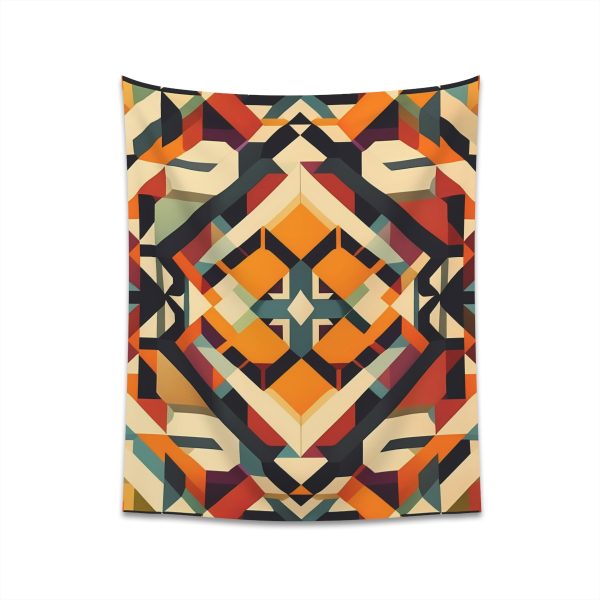 Urban Grunge 🌃 Contemporary Wall Tapestry