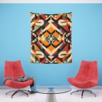 Urban Grunge 🌃 Contemporary Wall Tapestry
