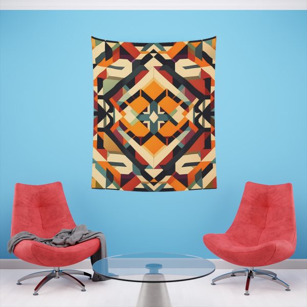 Urban Grunge 🌃 Contemporary Wall Tapestry