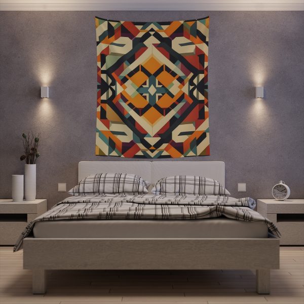 Urban Grunge 🌃 Contemporary Wall Tapestry