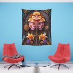 Botanic Beauty 🍃 Nature Inspired Wall Tapestry