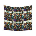 Midnight Shadows 🌃 Contemporary Wall Tapestry