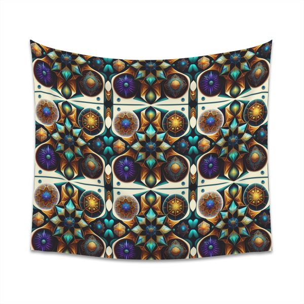 Midnight Shadows 🌃 Contemporary Wall Tapestry
