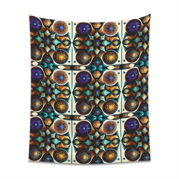 Midnight Shadows 🌃 Contemporary Wall Tapestry
