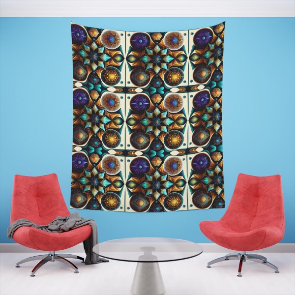 Midnight Shadows 🌃 Contemporary Wall Tapestry