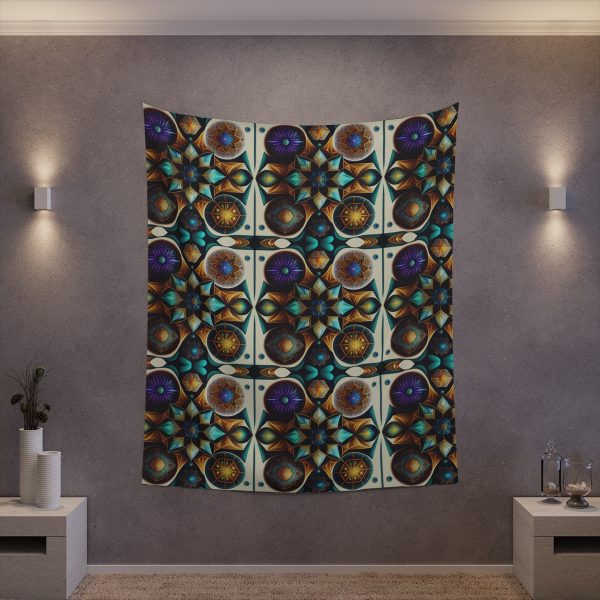 Midnight Shadows 🌃 Contemporary Wall Tapestry