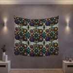 Midnight Shadows 🌃 Contemporary Wall Tapestry
