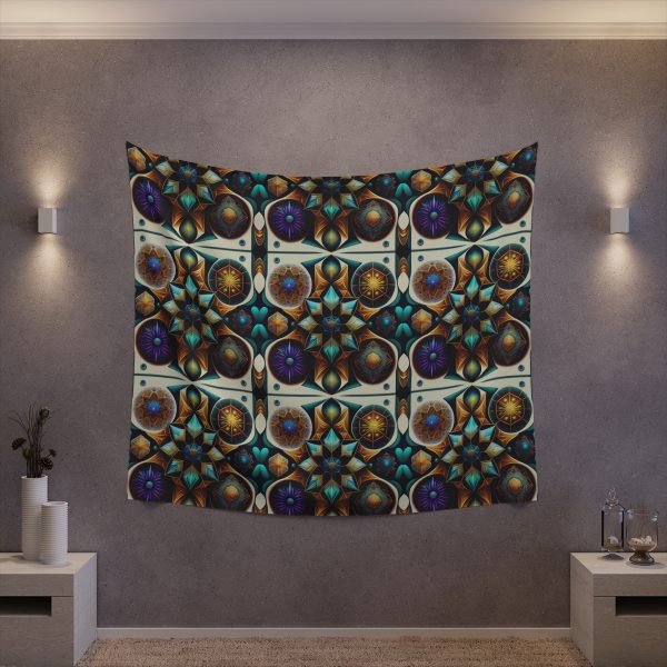 Midnight Shadows 🌃 Contemporary Wall Tapestry
