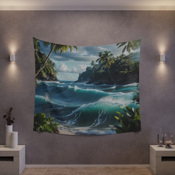 Vintage Voyage Wall Tapestry - When Your Wall Needs A Passport!