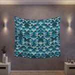 Aquatic Adoration 🐬🌊 An Underwater Odyssey in Tapestry