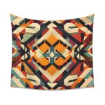 Urban Grunge 🌃 Contemporary Wall Tapestry