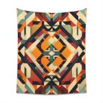 Urban Grunge 🌃 Contemporary Wall Tapestry