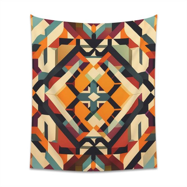 Urban Grunge 🌃 Contemporary Wall Tapestry
