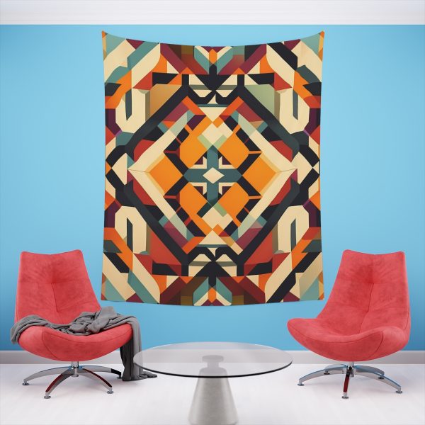 Urban Grunge 🌃 Contemporary Wall Tapestry