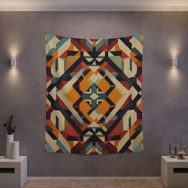 Urban Grunge 🌃 Contemporary Wall Tapestry