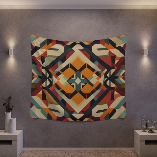 Urban Grunge 🌃 Contemporary Wall Tapestry