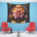 Botanic Beauty 🍃 Nature Inspired Wall Tapestry