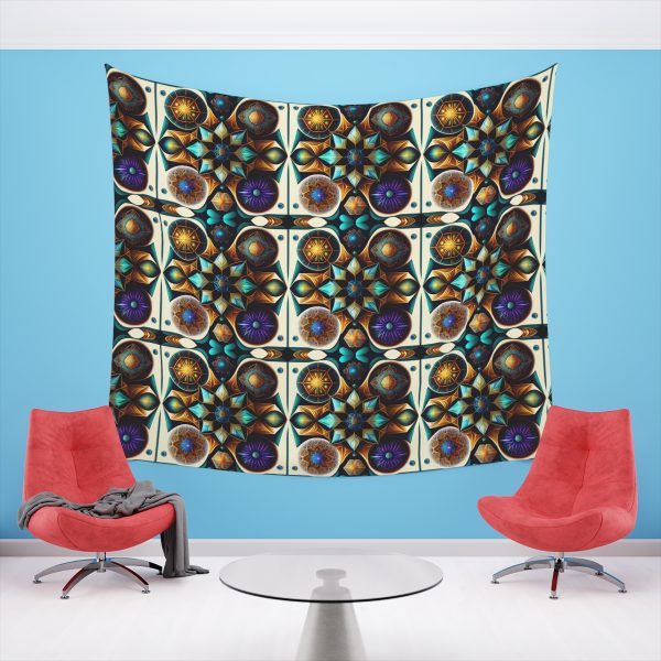 Midnight Shadows 🌃 Contemporary Wall Tapestry