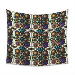 Midnight Shadows 🌃 Contemporary Wall Tapestry