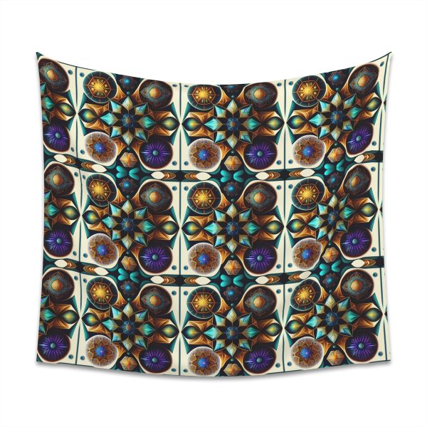 Midnight Shadows 🌃 Contemporary Wall Tapestry