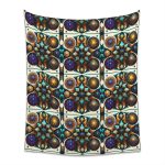 Midnight Shadows 🌃 Contemporary Wall Tapestry