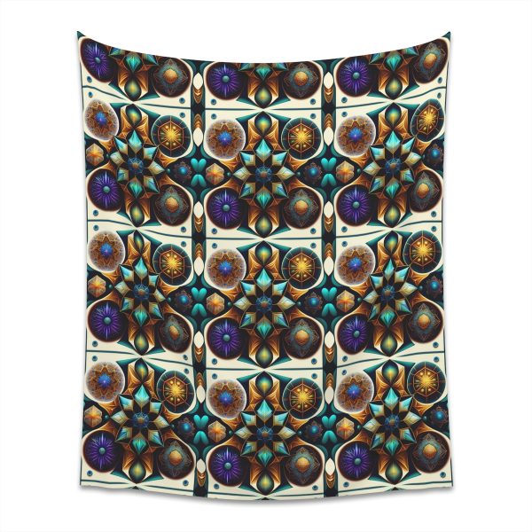 Midnight Shadows 🌃 Contemporary Wall Tapestry