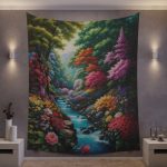 Ethereal Forest - Nature Inspired Wall Tapestry