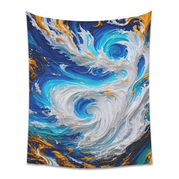 Twist & Shout Tapestry đ A Whirlwind of Color