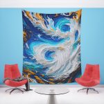 Twist & Shout Tapestry đ A Whirlwind of Color