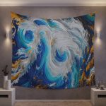 Twist & Shout Tapestry đ A Whirlwind of Color
